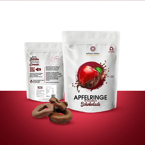 Schoko-Apfelringe