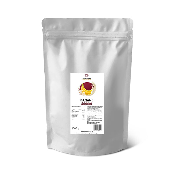 Schoko Bananenchips Weiße Schokolade