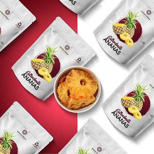 Getrocknete Ananas
