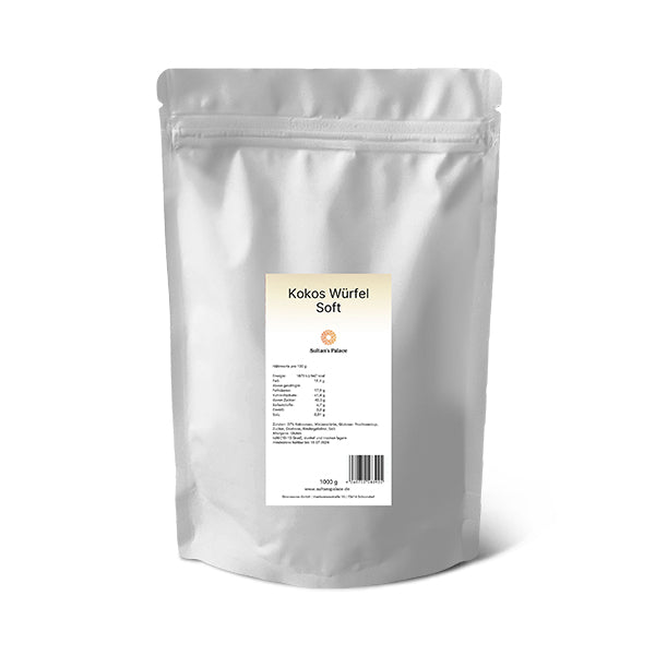 Kokos-Wurfel-Soft-Familygroesse