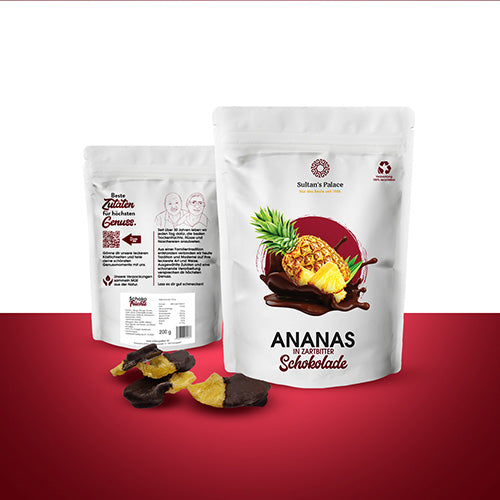Ananas-mit-Zartbitter-Schokolade